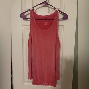 Hot Pink AEO Favorite Muscle Tank